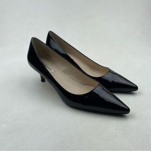 LK Bennett Women's Pointed Toe Patent Stiletto High Heel Pumps Shoes Sz 9
